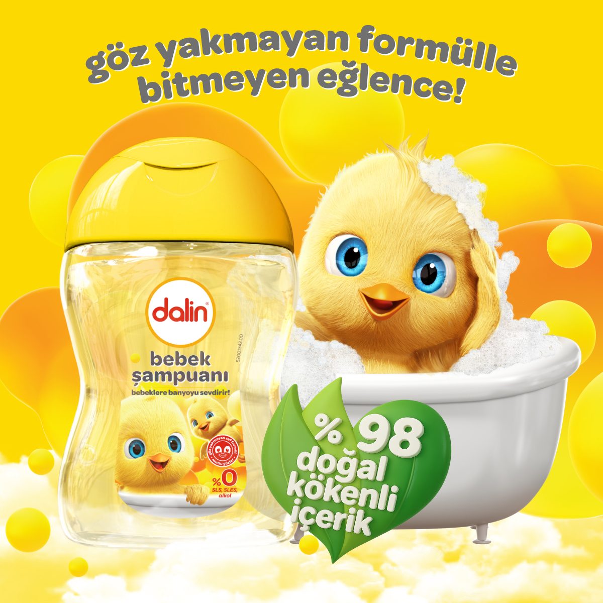 Dalin Classic Baby Shampoo & Body Wash 100ml