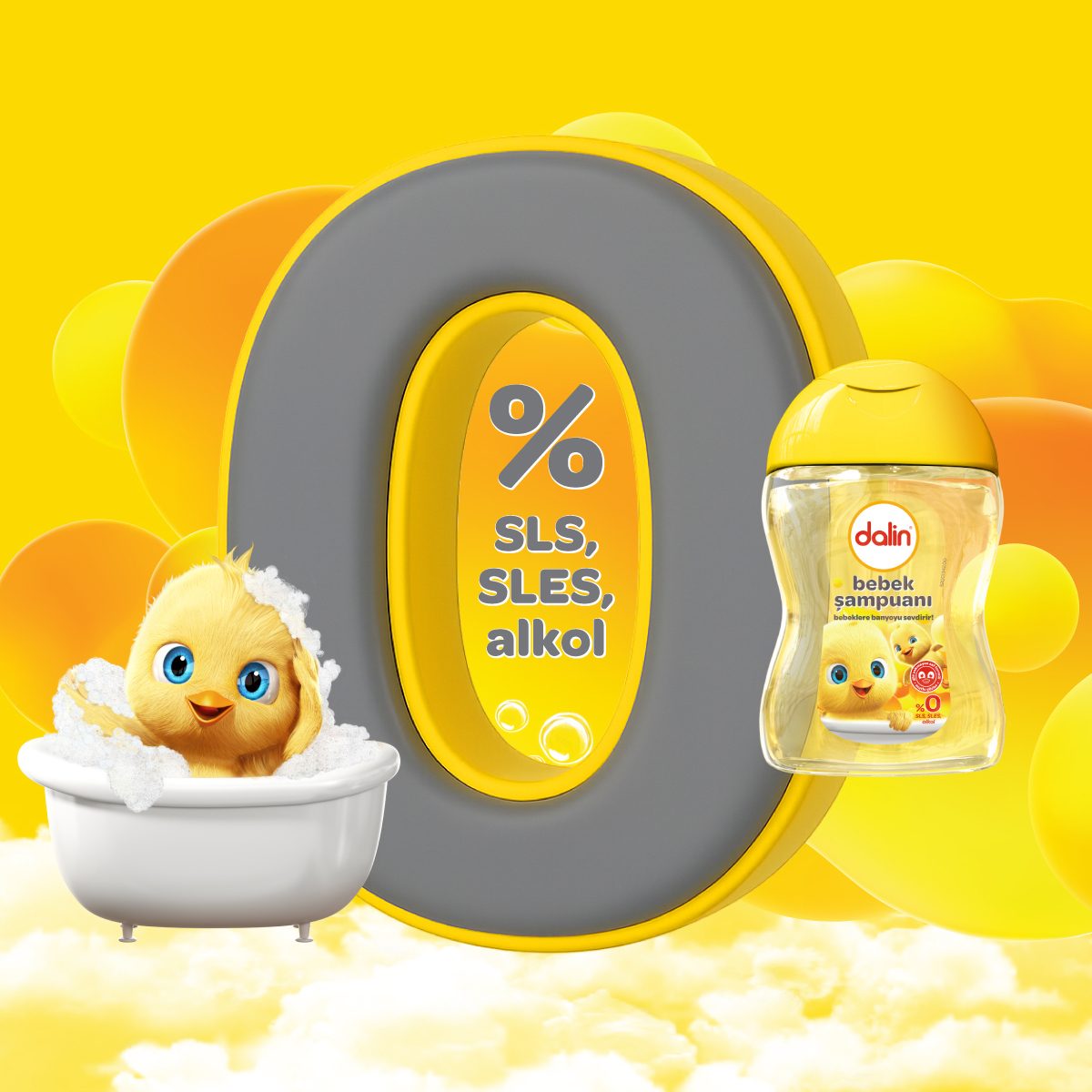 Dalin Classic Baby Shampoo & Body Wash 100ml