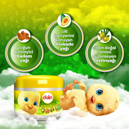 Dalin Baby Petroleum Jelly with Avocado 100ml