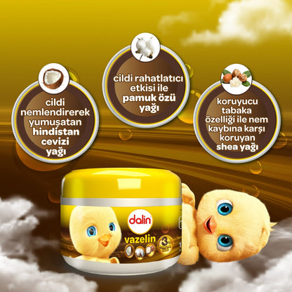 Dalin Baby Petroleum Jelly with Coconut 100ml