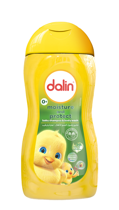 Dalin Moisture & Protect Baby Shampoo & Body Wash 200ml