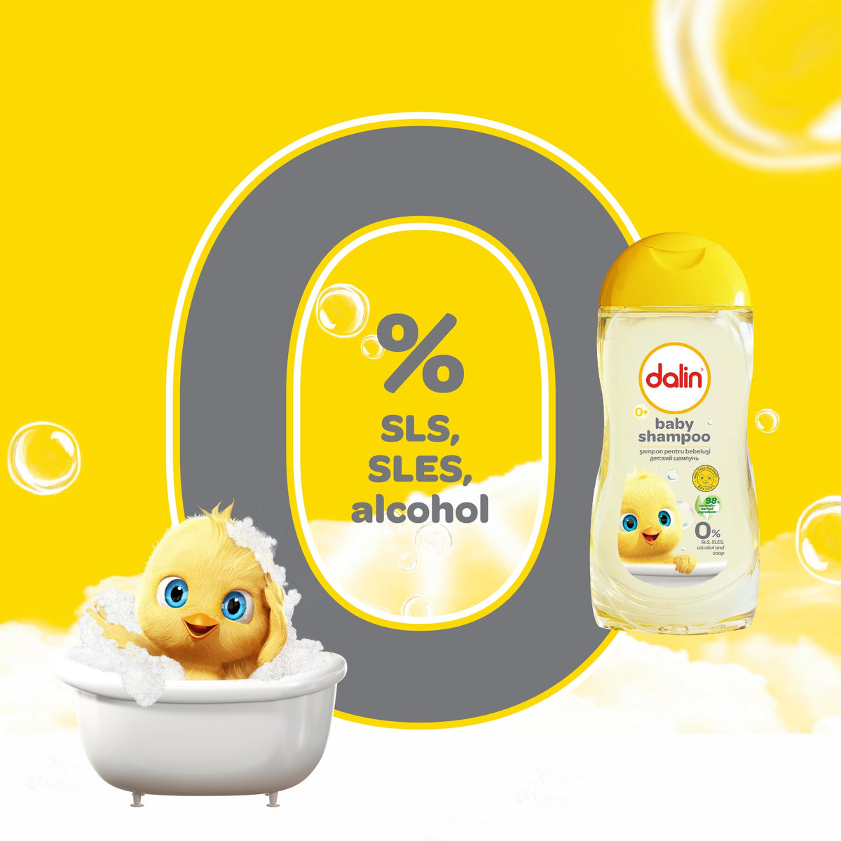 Dalin Classic Baby Shampoo & Body Wash 200ml