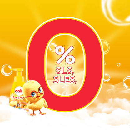 Dalin Kids Foam Soap Mango & Orange 200ml
