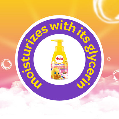 Dalin Kids Foam Soap Mixed Berries 200ml