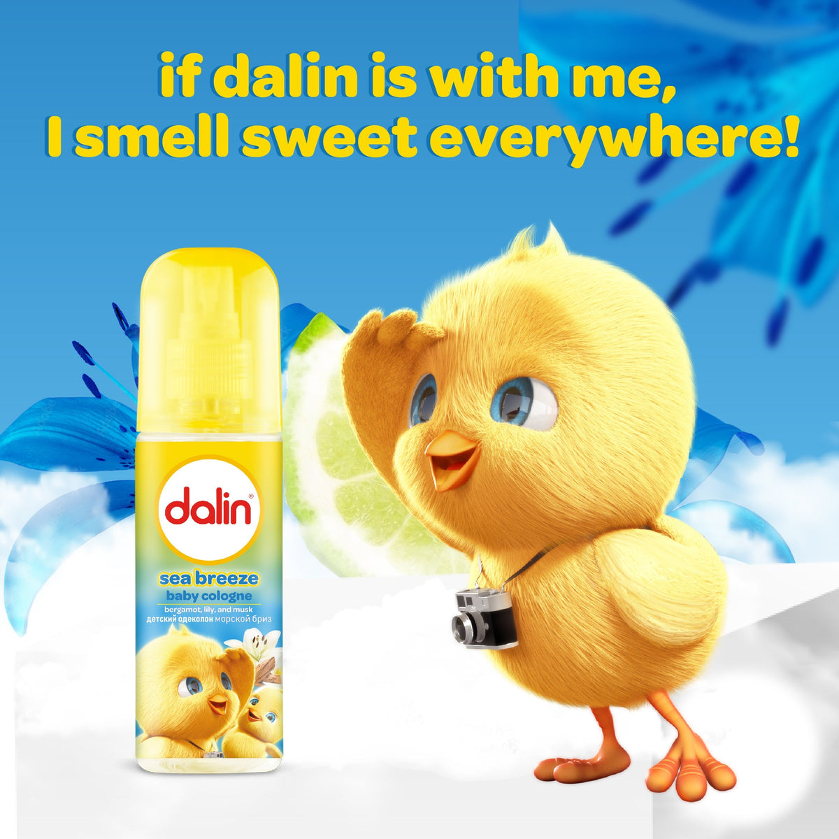 Dalin Sea Breeze Baby Cologne 150ml