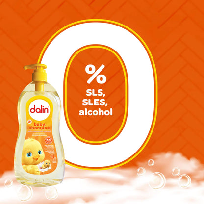 Dalin Baby Shampoo & Body Wash with Chamomile 500ml
